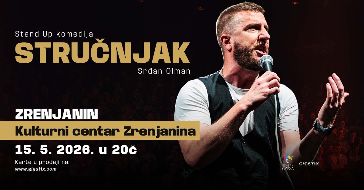 Stendap šou Srđana Olmana - Stručnjak